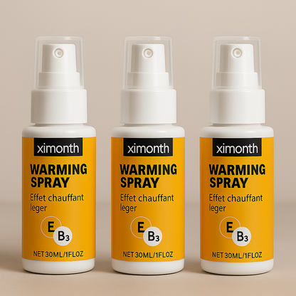WARMING SPRAY™ : Votre soulagement articulaire instantané, à la chaleur scientifique